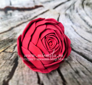 3D Форма силиконовая "Роза шаровидная"