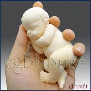 3D Форма силиконовая "Спящий младенец" (предварительный заказ)