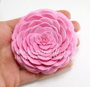 3D Форма силиконовая "Цветок Камелии" (предварительный заказ)