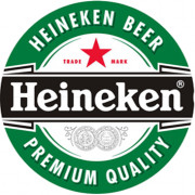 Наклейки вырубные "Пиво Heineken", 10 шт.
