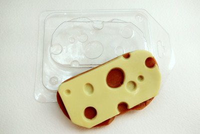 Пластиковая форма "Бутерброд с сыром" 2