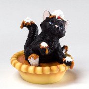 3D форма силиконовая "Котёнок на пирожном"