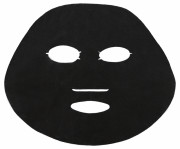 Тканевая основа маски для лица (чёрная)