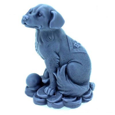 3D форма силиконовая  "Собака - символ года" (предварительный заказ)