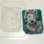 Пластиковая форма "Портрет волка"