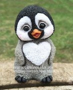 ​3D Форма силиконовая "Милый пингвиненок "
