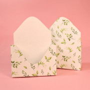 Декоративный конверт-кашпо "Зеленая листва"