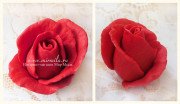 3D Форма силиконовая "Роза Carmen"  (предварительный заказ)