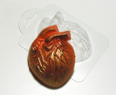 Пластиковая форма "Живое сердце"