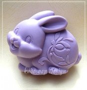 2D форма силиконовая "Кролик" (предварительный заказ)