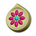 Пластиковая форма "Капля цветок"