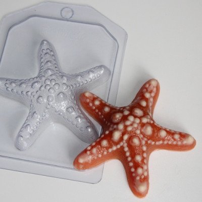 Пластиковая форма "Морская звезда" 2