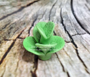 3D Форма силиконовая "Соцветие листьев эвкалипта №2" (предварительный заказ)