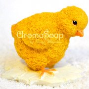 3D форма силиконовая "Цыплёнок в скорлупе №5" (предварительный заказ)