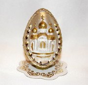 3D Форма силиконовая "Яйцо с куполами" (предварительный заказ)