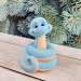 3D Форма силиконовая "Змейка Матильда" (предварительный заказ)