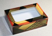 Коробка с окошком "Узор 8"