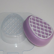 Пластиковая форма "Яйцо/ Сетка"