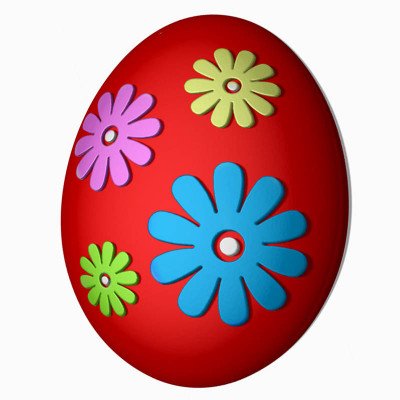 Пластиковая форма "Яйцо Ромашка"