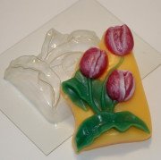 Пластиковая форма "Тюльпаны"