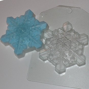 Пластиковая форма "Снежинка кристальная"