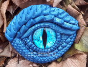 2D Форма силиконовая "Глаз дракона" 