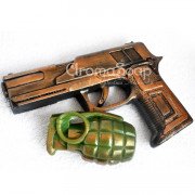 Форма силиконовая "Пистолет №2" (предварительный заказ)