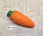 3D Форма силиконовая "Морковь малая"(предварительный заказ)