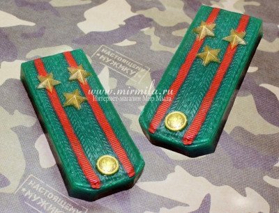 Форма силиконовая "Погоны" (предварительный заказ)