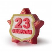 Пластиковая форма "23 февраля" 2