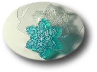 Пластиковая форма "Морозная снежинка"