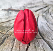 3D Форма силиконовая "Тюльпан Red Princess" 6 на форме(предварительный заказ)