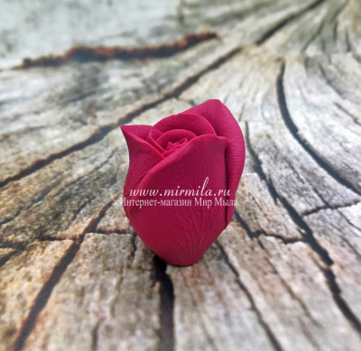 3D Форма силиконовая "Бутон розы Eva" (предварительный заказ)
