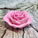 3D Форма силиконовая "Роза - сердце большое"