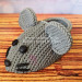 3D Форма силиконовая "Тапочек вязаный - мышка" 
