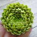 3D Форма силиконовая "Хризантема Green малая"  (предварительный заказ)