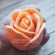 3D Форма силиконовая "Роза Голландская"  (предварительный заказ)