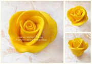 3D Форма силиконовая "Бутон розы Akito"  (предварительный заказ)