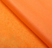 Бумага упаковочная тишью, оранжевый, 50 см х 66 см (10 листов)