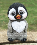 ​3D Форма силиконовая "Милый пингвиненок " (предварительный заказ)