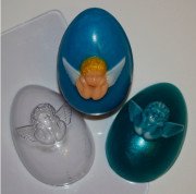 Пластиковая форма "Яйцо/Ангел"