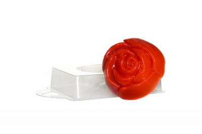 Пластиковая форма "Роза чайная" 2
