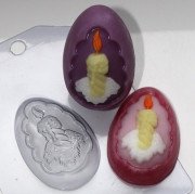 Пластиковая форма "Яйцо/Свеча"