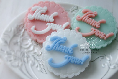 Форма силиконовая "Thank you - вставка"