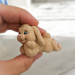 3D Форма силиконовая "Мини кролик балдеет" 