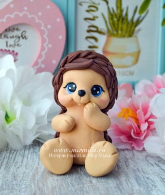 3D Форма силиконовая "Ежик Лучик"