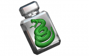 Пластиковая форма "Зелёный змей"