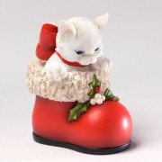 3D форма силиконовая "Котенок в сапоге" (предварительный заказ)