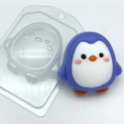 Пластиковая форма " Пингвин мультяшный"