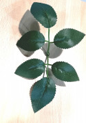 Листья розы (6 листов), 10 шт